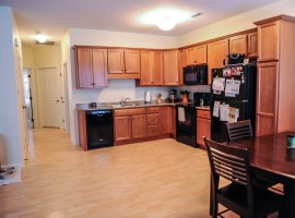 Open floorplan kitchen