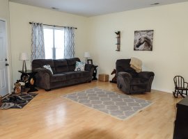 Large apartment living room